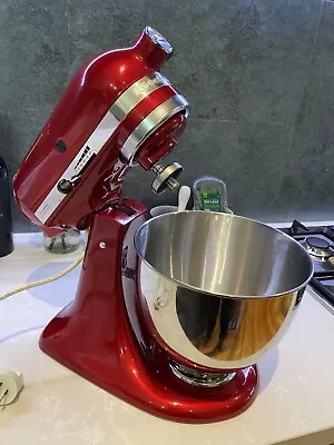 Kitchen Aid Stand Mixer KSM156 Classic Red  • $675