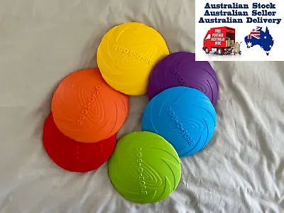 $7.80 • Buy Dog Frisbee Pet Puzzle Toy Silicone Float In Water Flying Disc Outdoor Training