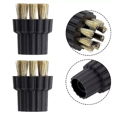 2X  Steam Cleaner Brass Brush Head Replacement Parts  Fit For Steam Mop X5/ New • $8.36