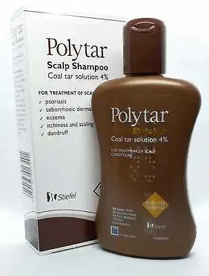 Polytar 150ml Coal Tar Scalp Shampoo • £12