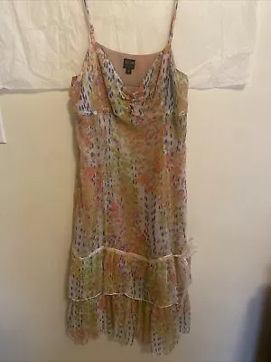 Nicole By Nicole Miller Summer Dress Size 4 Floral  • $18.99