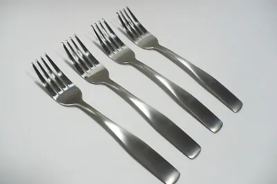 4 Cambridge MADISON Salad Forks 6-1/8  Stainless Flatware Silverware • $9.95