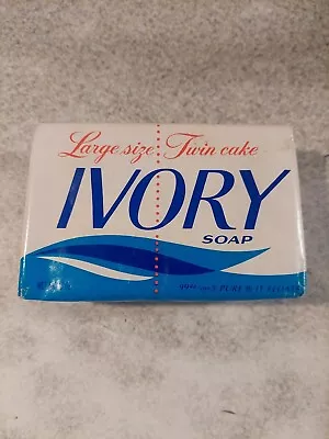 Vintage Ivory Large Size Twin Cake 9oz. 28 Cents Soap Pure  • $12.99