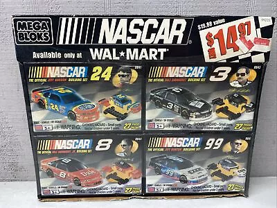 NASCAR Mega Blocks Dale Earnhardt Jr Jeff Gordon Jeff Burton Dale Earnhardt • $25