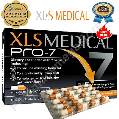 XLS Medical PRO-7  Slimming Supplement 180 Capsules • $101