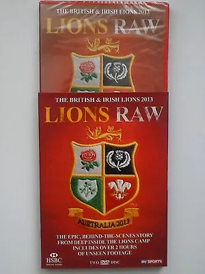 £2.49 • Buy The British & Irish Lions 2013  Lions Raw :2 DVD Disc Australia 2013 - New - R 0