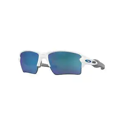 NEW OAKLEY Men's Flak 2.0 XL 9188-94 Prizm Sapphire White Sunglasses MSRP $194 • $123.95