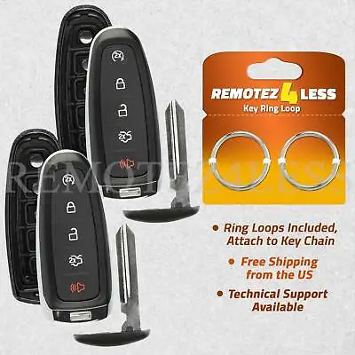 2 For 2011 2012 2013 2014 2015 Ford Explorer Remote Shell Case Car Key Fob Cover • $14.95