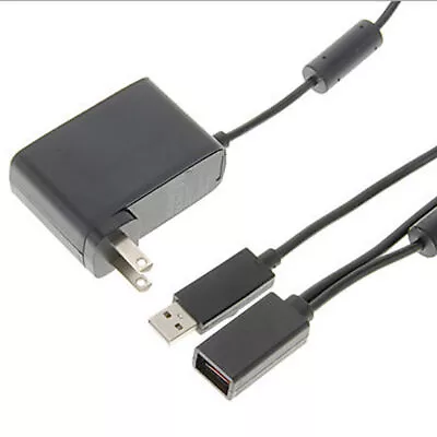 USB Charger AC Power Supply Adapter Cable For XBOX 360 Console Kinect Sensor • $11.32