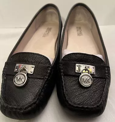 Michael Kors Shoes Women's Black Slip-on Flats Size 7 M Logo Mom Core • $20