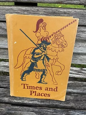 Vtg “Times And Places” 1947 By Scott Foresman And Company /Basic Readers 4 • $6.75