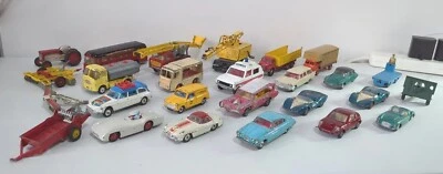 £72 • Buy Collection 25+ Original Vintage Corgi Dinky Budgie Diecast Model Vehicles JOBLOT