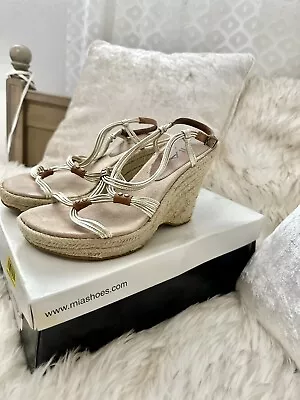 Womens Mia Wedge Sandals • $28