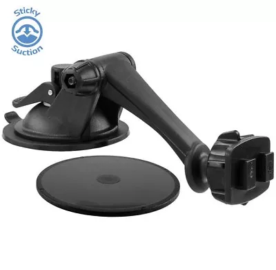 Sticky Suction Windshield/Dash Mount With 3  Arm Fits Dual T Adapter GN079WD-SBH • $16.95