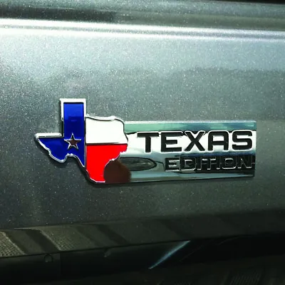 1pc XL TEXAS EDITION Emblem Badge F150 F250 F350 Door Fender Tailgate Universal • $9.99