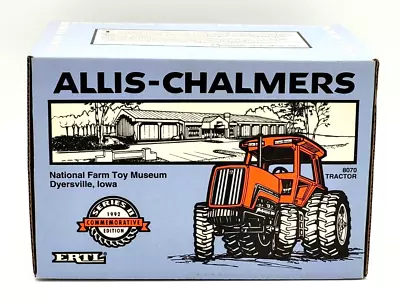 ERTL Allis Chalmers 8070 Tractor 1992 National Farm Toy Museum Comm Edition 1/16 • $209.95