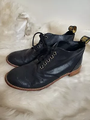 F-Troupe London Black Leather Stars Boots Sz 39/8...in Good Condition...do Show • $60