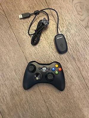 $7.50 • Buy XBOX 360 Wireless Gaming Controller Model 1403 With PC Adapter