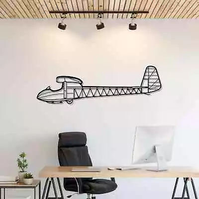 Wall Art Home Decor 3D Acrylic Metal Plane Aircraft USA Silhouette T.21B • $87.99