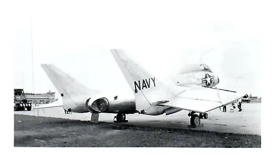 US Navy Vought F7U Cutlass Airplane Vintage Photograph 5x3.5  • $11.99
