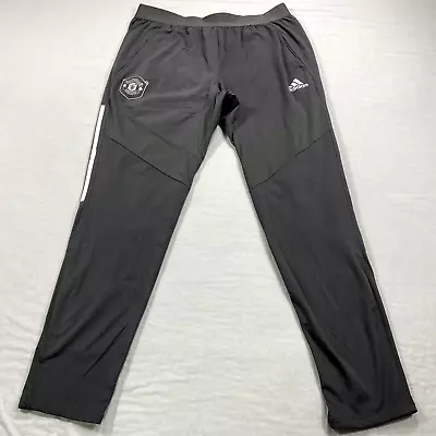 Adidas Manchester United Pants Mens XL Gray 2020 Soccer Training Joggers • $34.88