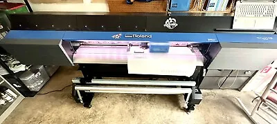Roland TrueVis VG-540 Printer/Cutter 54” - Converted To TR2 Ink W/ Take-Up Unit • $8999.99