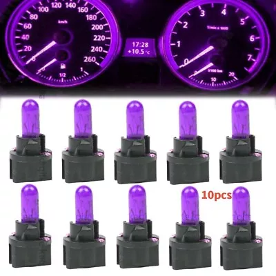 Car Purple LED Lights Interior Dashboard Instrument Panel Lights Bulb Parts • $14.98