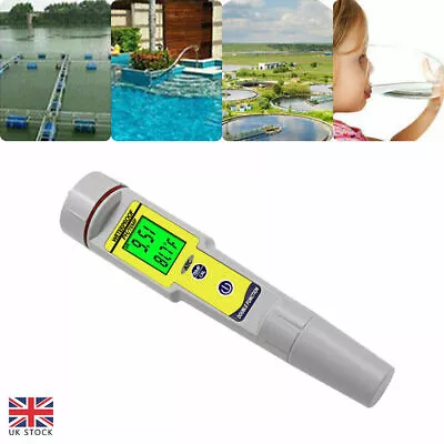 £15.24 • Buy For Aquarium Pool Hydroponic Test Auto Calibration Digital PH Meter Tester Pen