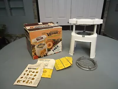 Vintage 1975 Popeil's Veg-o-matic Ii Food Cutter French Fry Maker ^ • $32.99