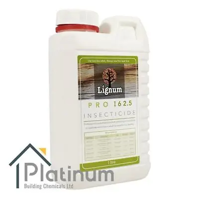 £27.75 • Buy LIGNUM I62.5 Woodworm Killer - 1L Conc. | Timber Preserver Wood Treatment Spray