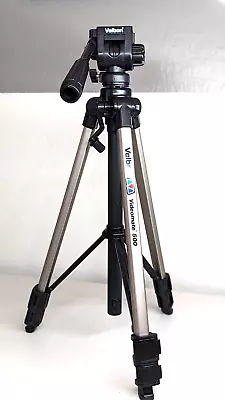 Velbon Videomate 500 Video-Photo Deluxe Tripod W/Level 360 Rotation Flip Lock • $19.99