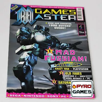 Games Master Magazine - January 1996 - Issue 38 - Krazy Ivan • £10.95