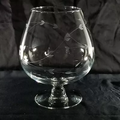 Giant MCM Wine Glass Goblet Brandy Snifter Decorative Vase Jar Bowl • $29.59