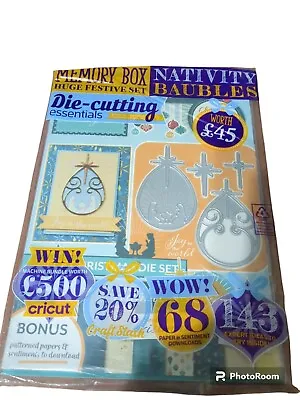 Die-Cutting Essentials Memory Box  Nativity Baubles. Ñew Issue 83 New With Dies • $10.90