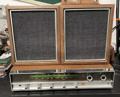 Vintage Stereo Panasonic Model RE-7670 AM/FM With Original Speakers 1970’s • $100