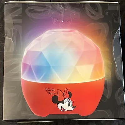 Walt Disney Minnie Mouse Wireless Speaker & Aroma Diffuser With LED Lights • $18