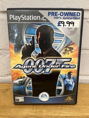 James Bond 007: Agent Under Fire For Sony PlayStation 2 2001) - FREE POSTAGE • £3.75