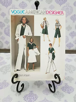 Vintage Vogue AMERICAN DESIGNER Pattern #1440 Designed Calvin Klein Uncut/FF • $3.99