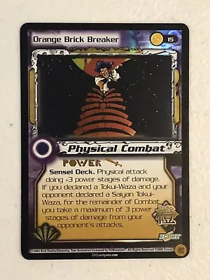 Orange Brick Breaker - Promo - Bojack Unbound - Dragon Ball Z DBZ CCG • $4.95