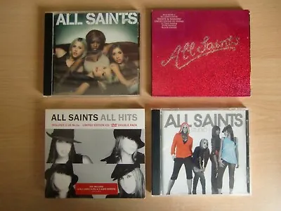 JOB LOT: All Saints X4 CD Albums Inc. Saints & Sinners All Hits Studio 1 • $37.35