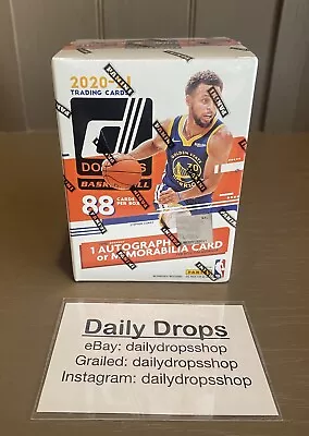 2020-21 Panini Donruss NBA Basketball Factory Sealed BLASTER BOX 88 Cards • $44.95