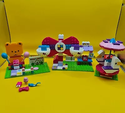 Hello Kitty Mega Bloks 10956 Fun At The Fair Amusement Park - Incomplete Set • $16