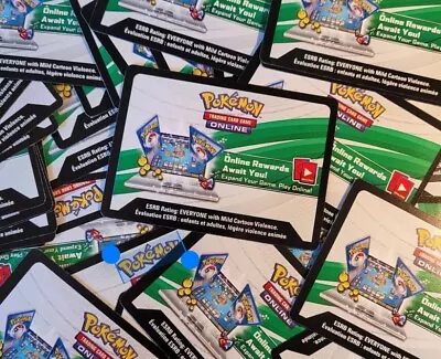 20x Unused Pokemon TCG Online Codes Randomized (English/Japanese) *Send Online* • $1