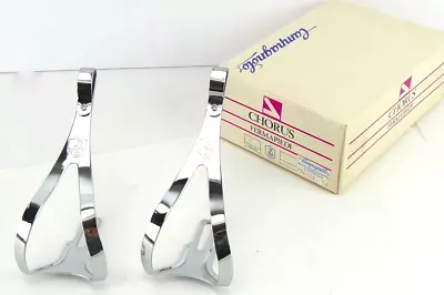 $86.80 • Buy Campagnolo Toe Clips CHORUS Steel Vintage Road Bike MEDIUM NOS