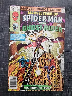 Marvel Team-Up (1972) Issue #91 Spider-Man Ghost Rider • $0.99