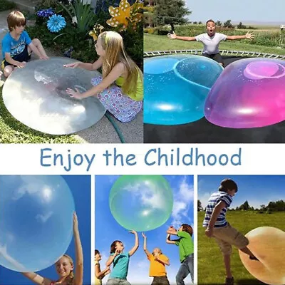 70-130cm Super Soft Wubble Bubble Ball Toy Firm Ball Stretch Bubble Big Balls AU • $4.99