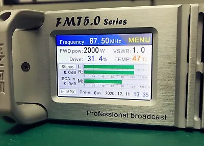 FMT5.0 FMT5-2000H 2KW  Broadcast Radio Station FM Transmitter • $4280