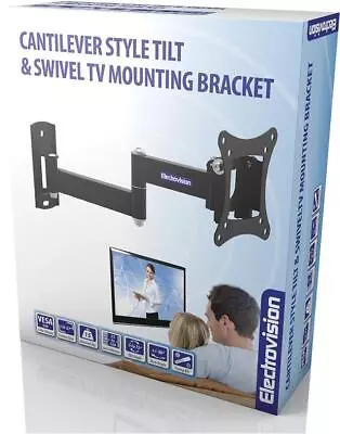 TV Mounting Bracket Cantilever Style Tilt & Swivel  • £18.38