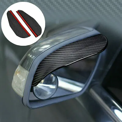 UK Universal Car Rear View Wing Mirror Sun Shade Shield Rain Board Eyebrow Guard • £3.39