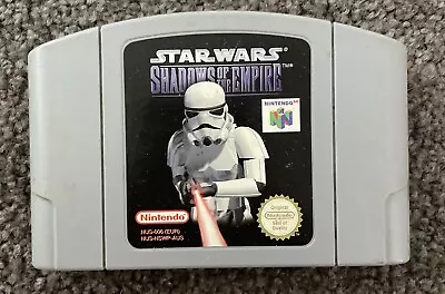 Star Wars Shadow Of The Empire - Nintendo 64 (n64) - Free Post • $27